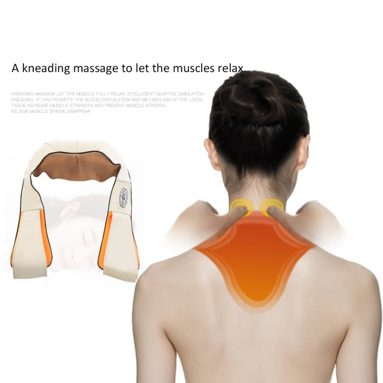 USB Charging Vibration Machine Neck Shawl Kneading Back Shoulder Vibration Massager - HoMEdemic™ 