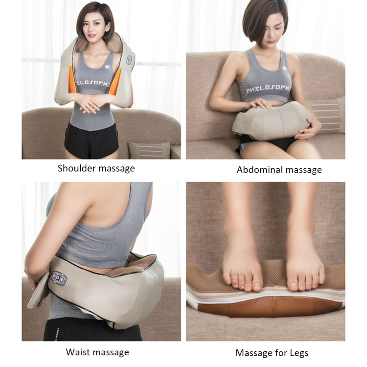 USB Charging Vibration Machine Neck Shawl Kneading Back Shoulder Vibration Massager - HoMEdemic™ 