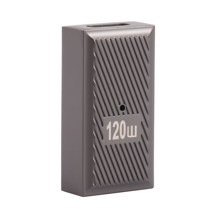 USB Female to USB-C / Type-C Female 10 Gbps Straight Charging Adapter (Gun Metal) - HoMEdemic™ 