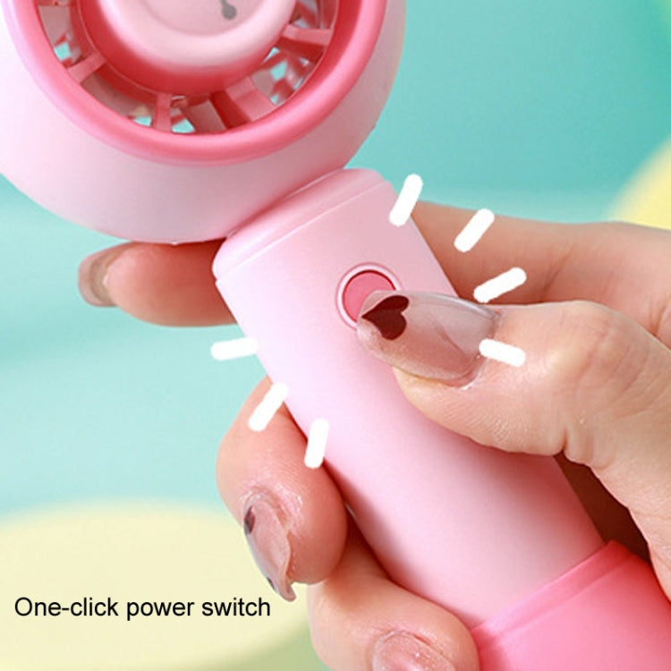 USB Handheld Fan Mini Portable Desktop Cute Cartoon Fan(Pink Pig) - HoMEdemic™ 