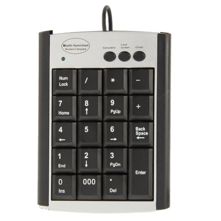 USB Non-synchronous Notebook Computer Multi Function Keypad with 19 Keys, Multi Function Keypad - HoMEdemic™ 