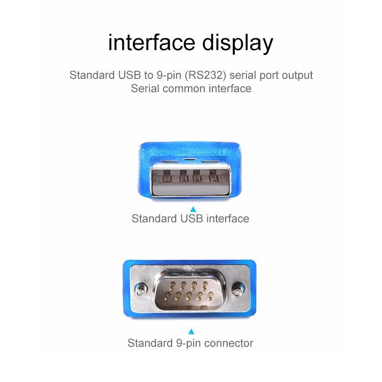 USB to RS232 Cable (Color Random delivery), USB to RS232 (With One IC), USB to RS232 (With Two IC), USB to RS232 (With Normal Quality) - HoMEdemic™ 