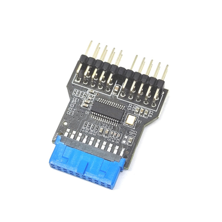 USB3.0 19Pin to Dual 9Pin Connectors Header Female 1 to 2 Male Board 9-Pin USB 2.0 HUB - HoMEdemic™ 