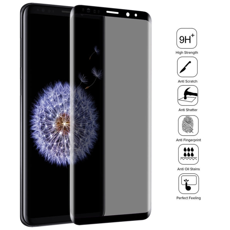 UV Full Cover Anti-spy Tempered Glass Film for Galaxy S9+, For Galaxy S9+ (1 PC) - HoMEdemic™ 