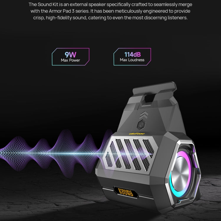 Ulefone PAD 3 PRO Portable Holder Wireless BT Speaker(Black) - HoMEdemic™ 