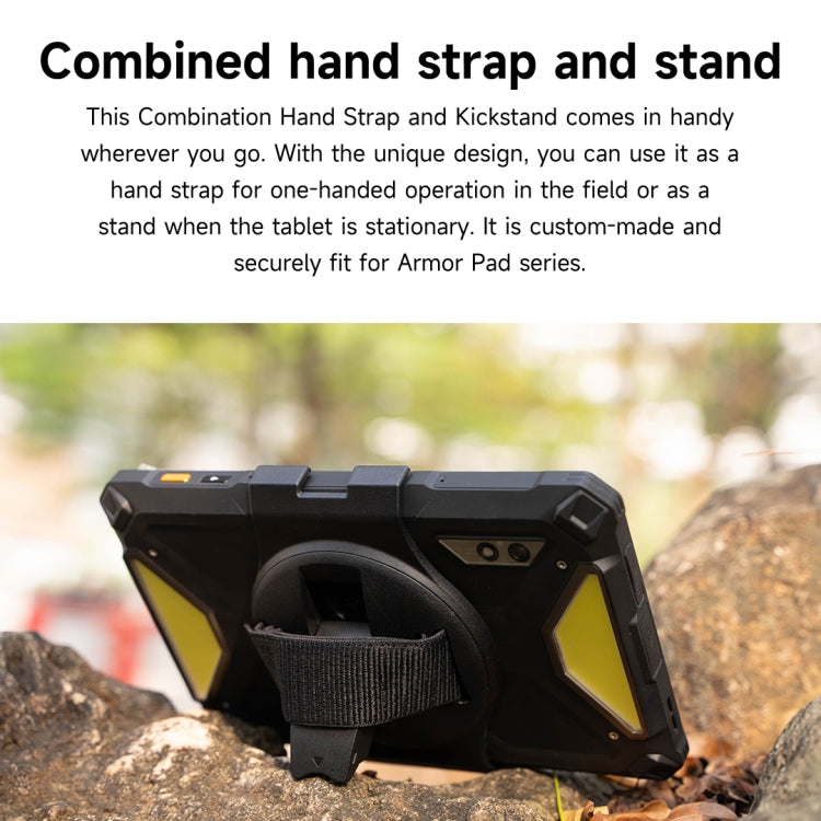 Ulefone UAS01 Tablet Hand Strap Holder for Armor Pad 3 Pro(Black) - HoMEdemic™ 