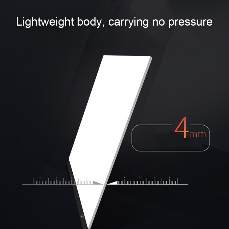 Ultra-thin A4 Size Portable USB LED Artcraft Tracing Light Box Copy Board Brightness Control for Artists Drawing Sketching Animation and X-ray Viewing, Brightness Control No Charger - HoMEdemic™ 