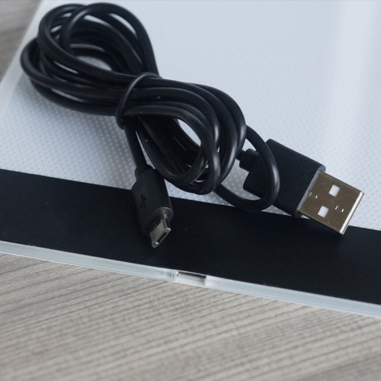Ultra-thin A4 Size Portable USB LED Artcraft Tracing Light Box Copy Board for Artists Drawing Sketching Animation and X-ray Viewing, No Brightness Control - HoMEdemic™ 
