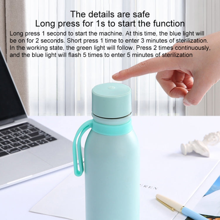Ultraviolet Sterilization Intelligent Disinfection USB Charging Stainless Steel Vacuum Flask - HoMEdemic™ 