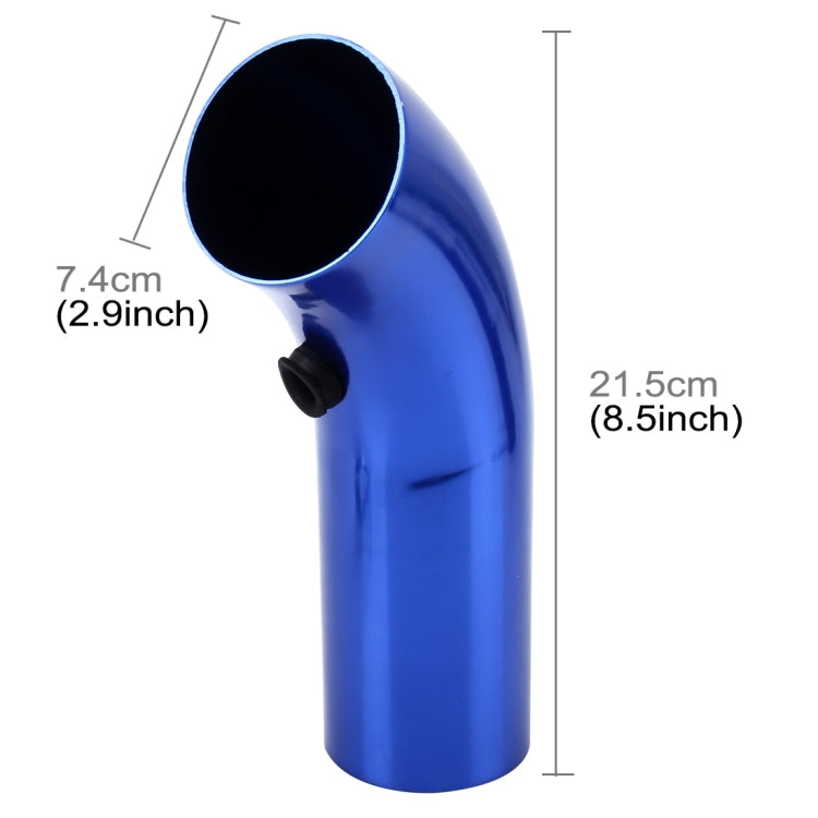 Universal  Air Intake Pipe Super Power Flow Air Intakes Short Cold Racing Aluminium Air Intake Pipe Hose with Cone Filter Kit System - HoMEdemic™ 
