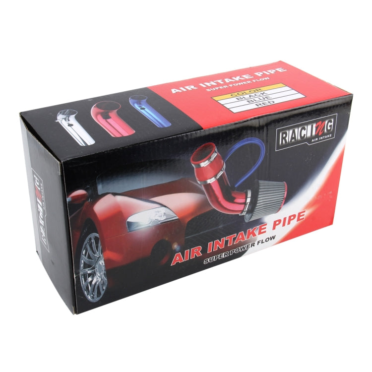 Universal  Air Intake Pipe Super Power Flow Air Intakes Short Cold Racing Aluminium Air Intake Pipe Hose with Cone Filter Kit System - HoMEdemic™ 