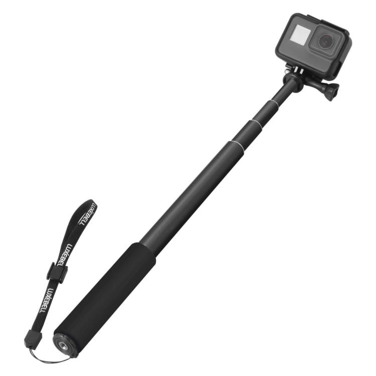 Universal Aluminum Alloy Selfie Stick with Adapter, Length: 25-75cm(Black) - HoMEdemic™ 