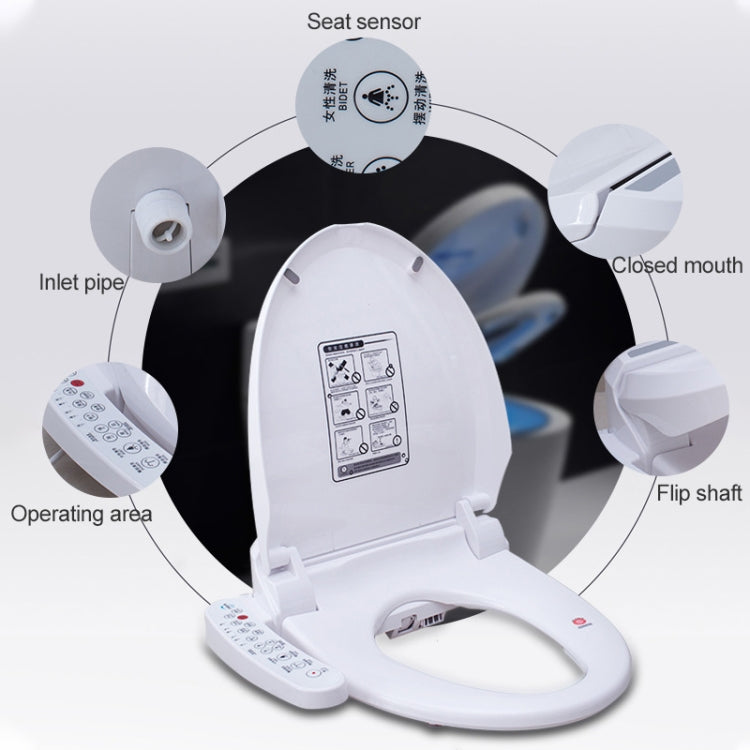 Universal Bathroom Automatic Flushing Drying Massage Intelligent Toilet Cleaner Cover - HoMEdemic™ 