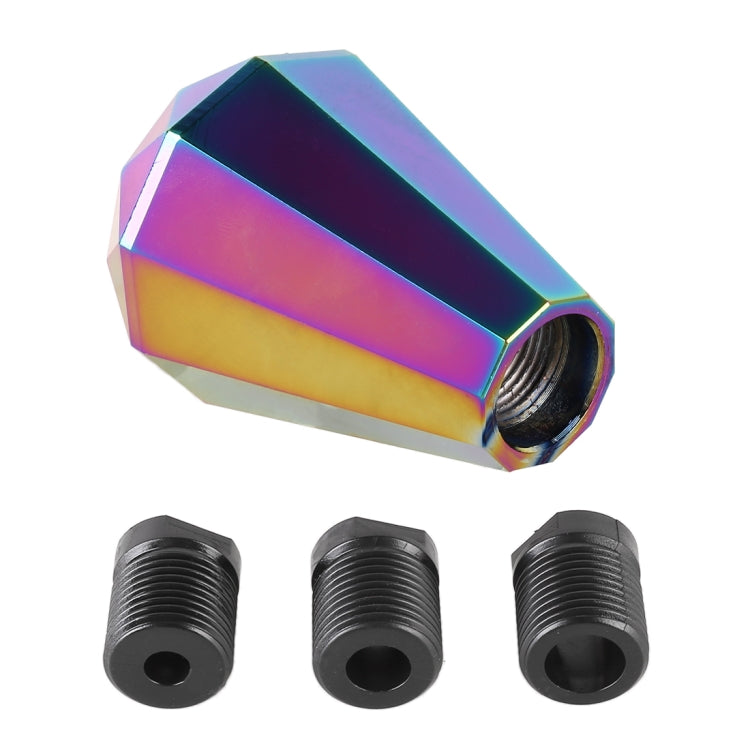 Universal Car Colorful Diamond Shape Metal Gear Shift Knob, Colorful - HoMEdemic™ 