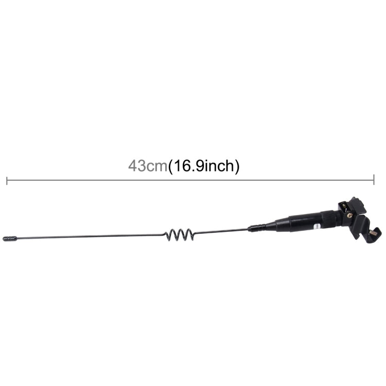 Universal Car Decoration Extensile Aerial Clip Side Car Modified To Remove Static Electricity Aerial, Length: 43cm, Length: 43cm - HoMEdemic™ 