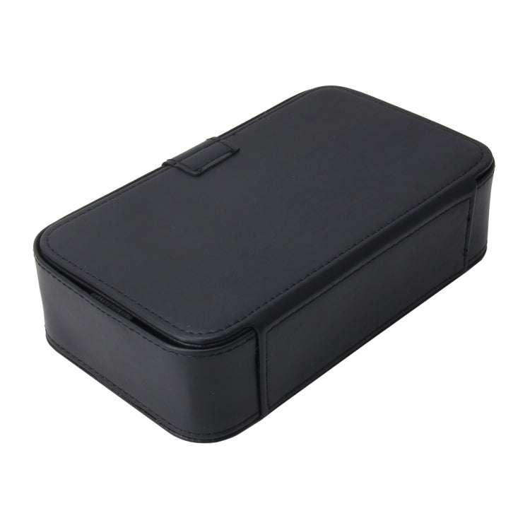 Universal Car Facial Tissue Box Case Holder Tissue Box Fashion and Simple Paper Napkin Bag with Napkin, With Napkin (Black), With Napkin (Khaki), With Napkin (Brown) - HoMEdemic™ 