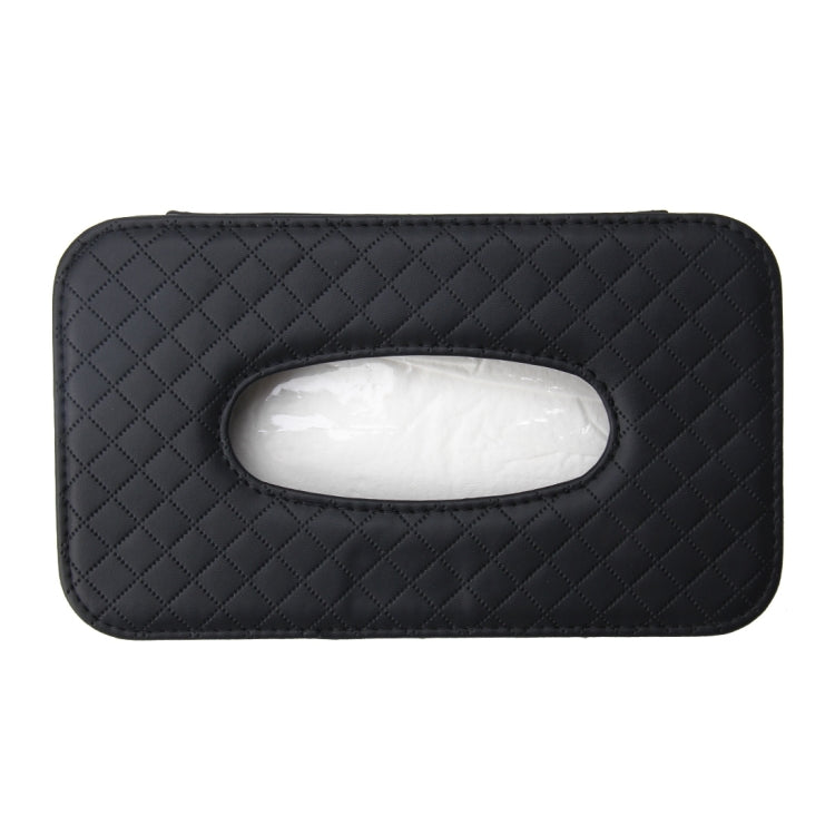 Universal Car Facial Tissue Box Case Holder Tissue Box Fashion and Simple Paper Napkin Bag with Napkin, With Napkin (Black), With Napkin (Khaki), With Napkin (Brown) - HoMEdemic™ 