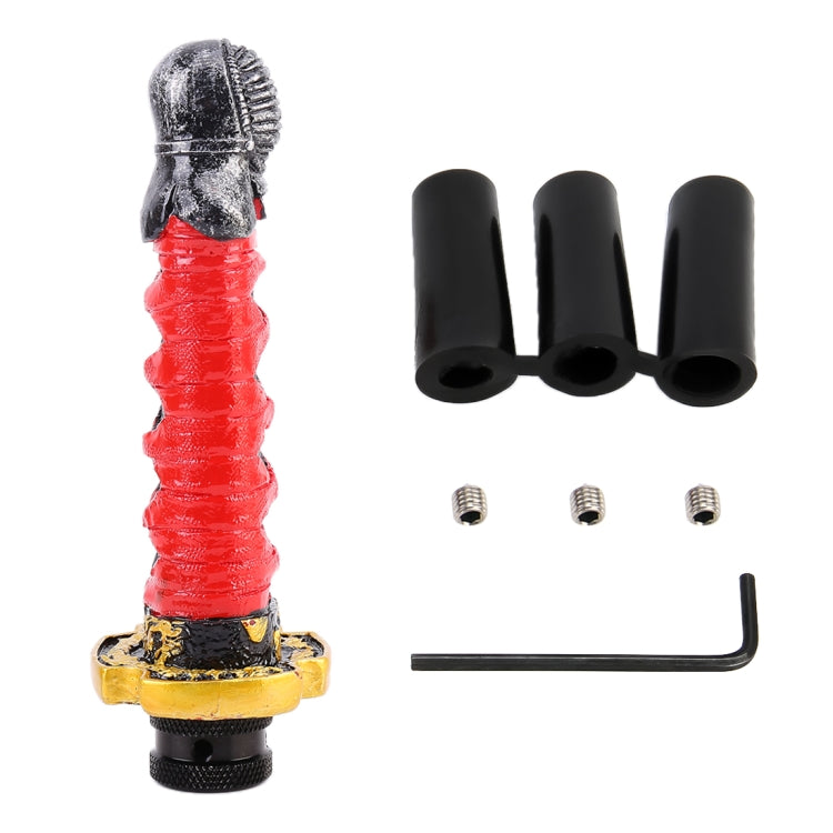 Universal Car Mask Leader Shape Metal Gear Shift Knob Modified Car Auto Transmission Shift Lever Knob - HoMEdemic™ 
