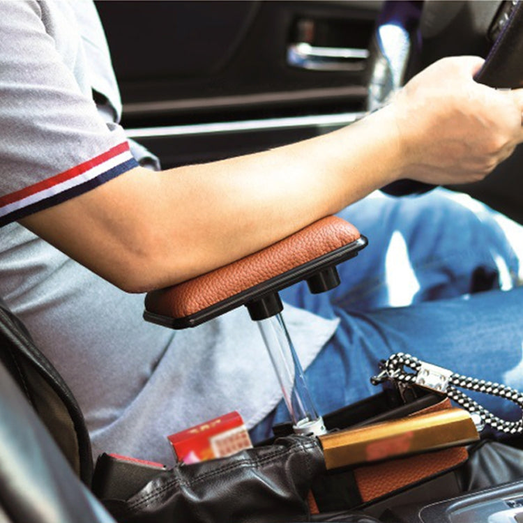 Universal Car Multi-functional Console Side Pocket Seat Gap Side Storage Box with Elbow Support Pad, with Pad - HoMEdemic™