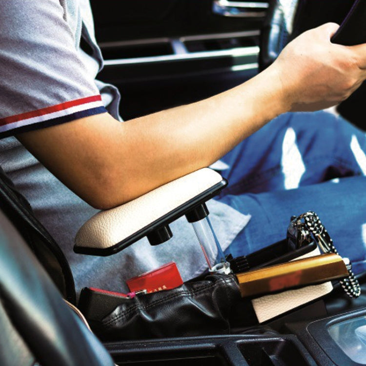 Universal Car Multi-functional Console Side Pocket Seat Gap Side Storage Box with Elbow Support Pad, with Pad - HoMEdemic™