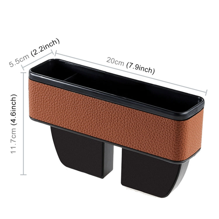Universal Car Multi-functional Console Side Pocket Seat Gap Side Storage Box, without Pad - HoMEdemic™