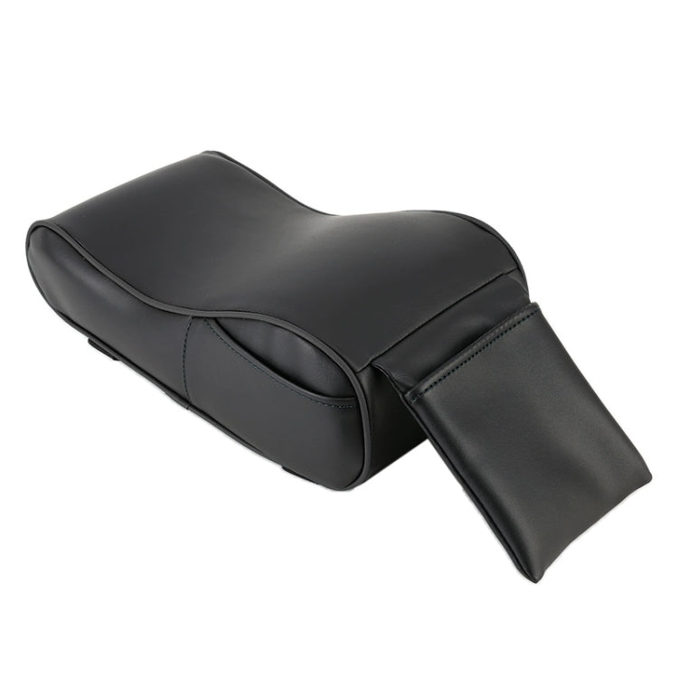 Universal Car PU Leather and Memory Foam Wrapped Armrest Box Car Armrest Box Mat with Phone Holder Storage Bag & Card Slot, with Card Slot (Beige), with Card Slot (Brown), with Card Slot (Black) - HoMEdemic™