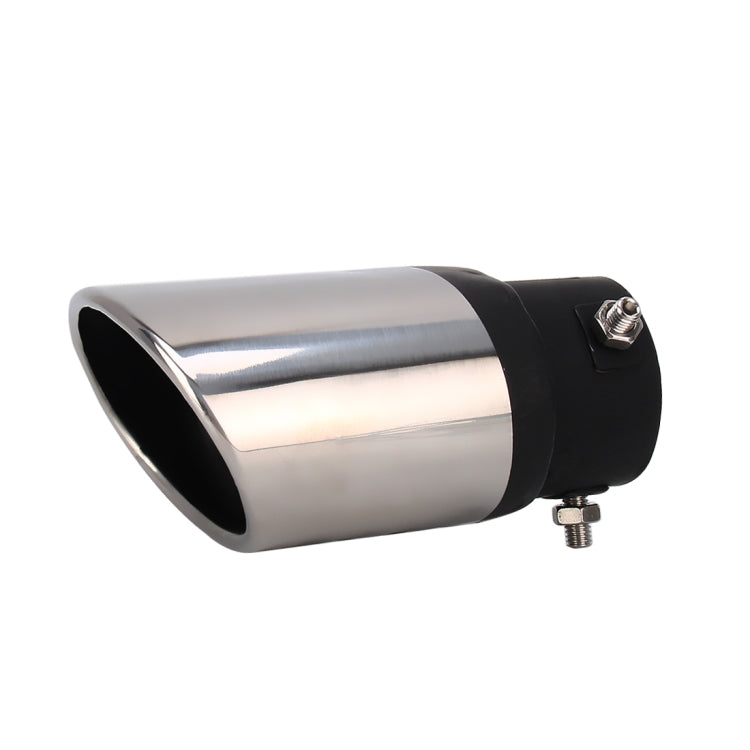 Universal Car Styling Stainless Steel Straight Bolt-on Exhaust Tail Muffler Tip Pipe with Mesh - HoMEdemic™ 