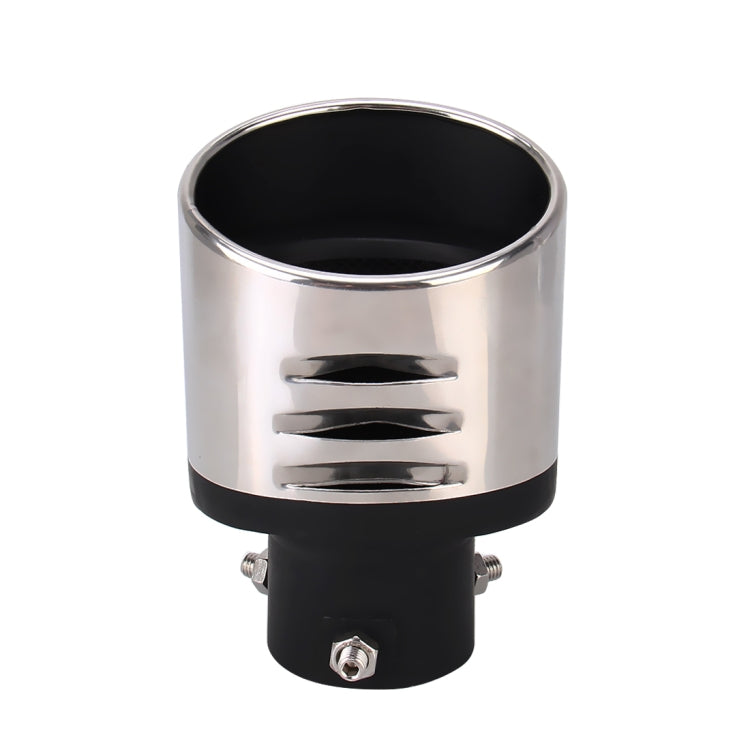 Universal Car Styling Stainless Steel Straight Bolt-on Exhaust Tail Muffler Tip Pipe with Mesh - HoMEdemic™ 