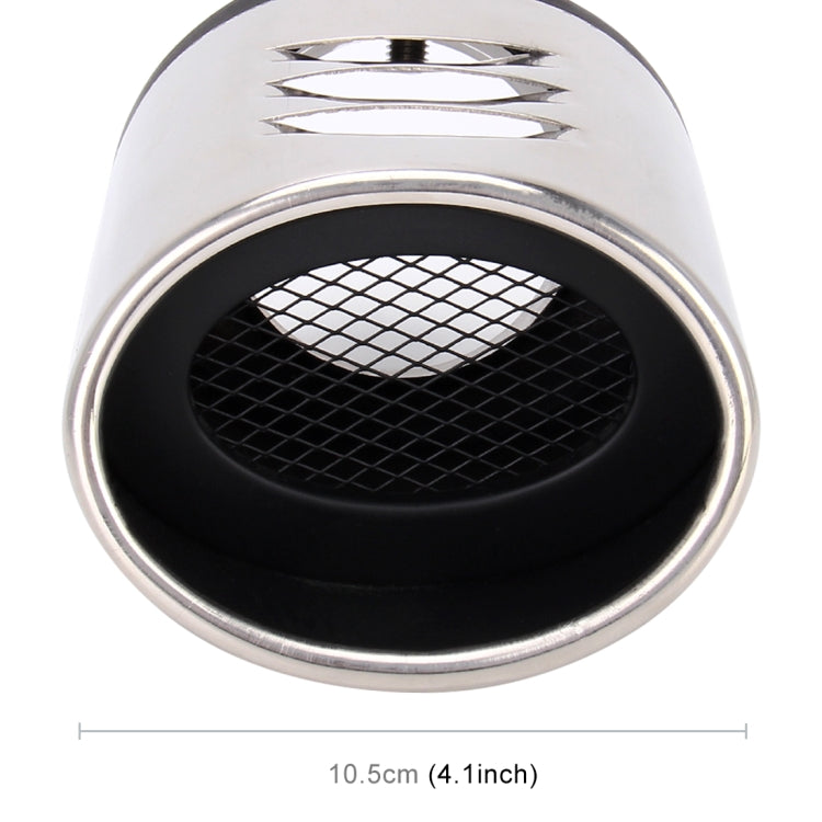 Universal Car Styling Stainless Steel Straight Bolt-on Exhaust Tail Muffler Tip Pipe with Mesh - HoMEdemic™ 
