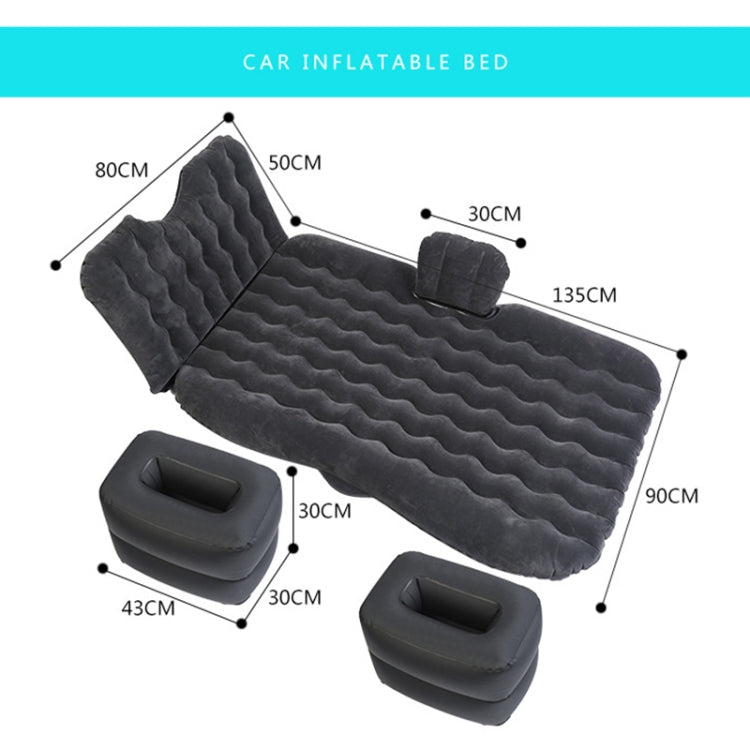Universal Car Travel Inflatable Mattress Air Bed Camping Back Seat Couch, Size: 90 x 135cm - HoMEdemic™ 