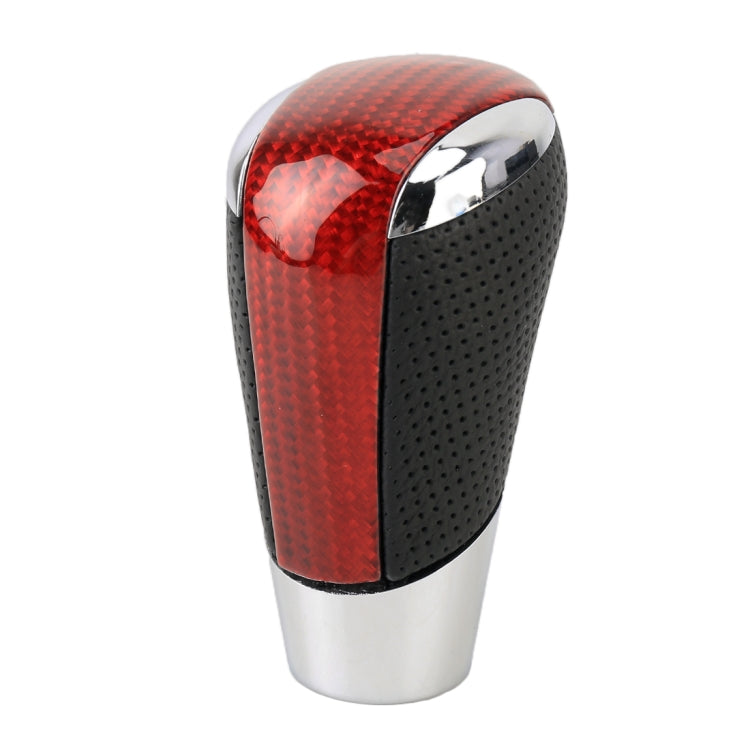 Universal Carbon Fiber Texture Leather Hole Pattern Car Gear Shift Knob Modified Shifter Lever Knob, CMS3611A, CMS3611B, CMS3611C, CMS3611D, CMS3611E, CMS3611F, CMS3611G, CMS3611H, CMS3611J - HoMEdemic™ 