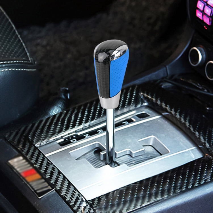 Universal Carbon Fiber Texture Leather Hole Pattern Car Gear Shift Knob Modified Shifter Lever Knob, CMS3611A, CMS3611B, CMS3611C, CMS3611D, CMS3611E, CMS3611F, CMS3611G, CMS3611H, CMS3611J - HoMEdemic™ 