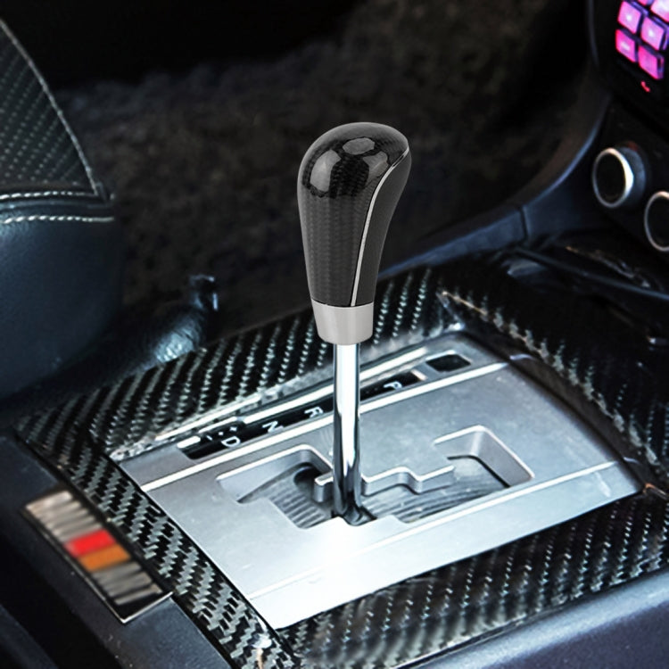 Universal Carbon Fiber Texture Leather Hole Pattern Car Gear Shift Knob Modified Shifter Lever Knob, CMS3611A, CMS3611B, CMS3611C, CMS3611D, CMS3611E, CMS3611F, CMS3611G, CMS3611H, CMS3611J - HoMEdemic™ 