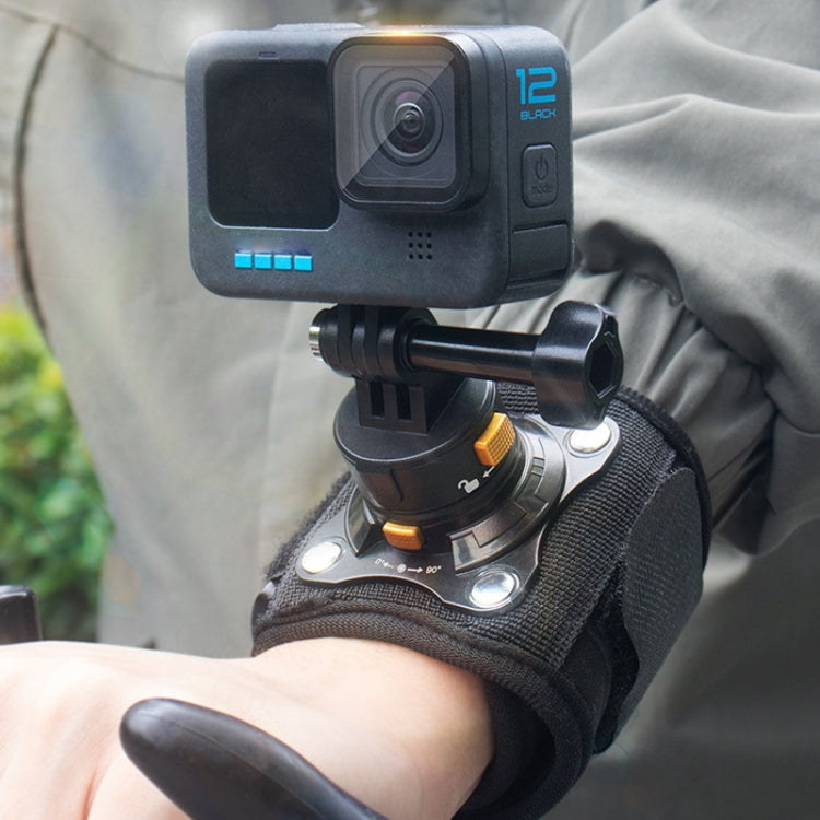 Universal Magnetic Quick-release Wrist Strap Mount for Sports Cameras, Spec: With Phone Clip - HoMEdemic™ 