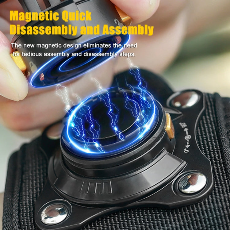 Universal Magnetic Quick-release Wrist Strap Mount for Sports Cameras, Spec: With Phone Clip - HoMEdemic™ 