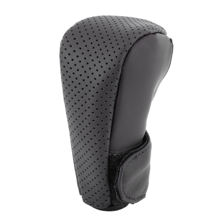 Universal Nonslip Breathable Genuine Leather Car Gear Shift Knob Cover - HoMEdemic™ 