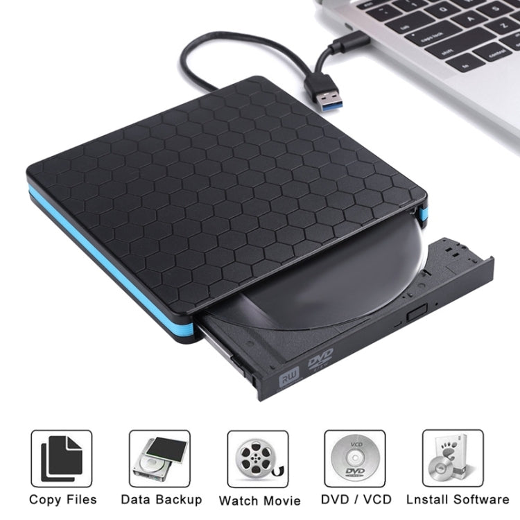 Universal Optical Drive Type-C USB 3.0 External DVD/CD/VCD Burner RW SVCD Drive Player - HoMEdemic™ 