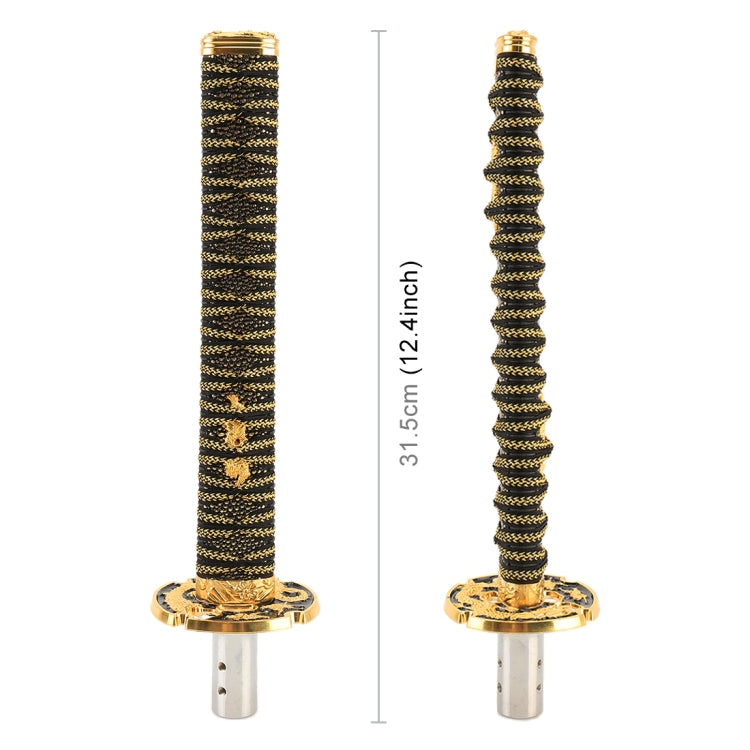 Universal Samurai Shape Manual or Automatic Gear Shift Knob, Length: 31.5cm - HoMEdemic™ 