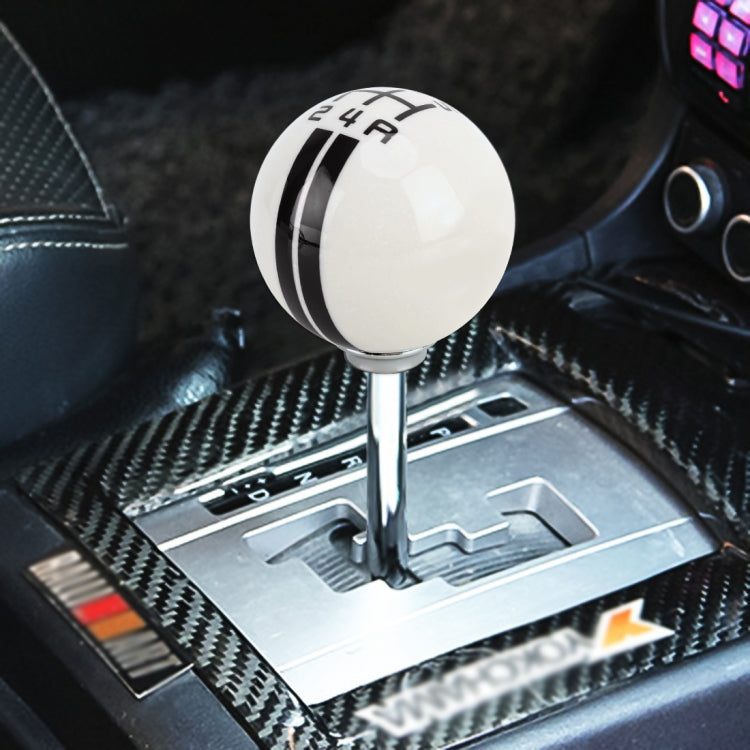 Universal Vehicle Ball Shape Modified Resin Shifter Manual 5-Speed Gear Shift Knob - HoMEdemic™ 