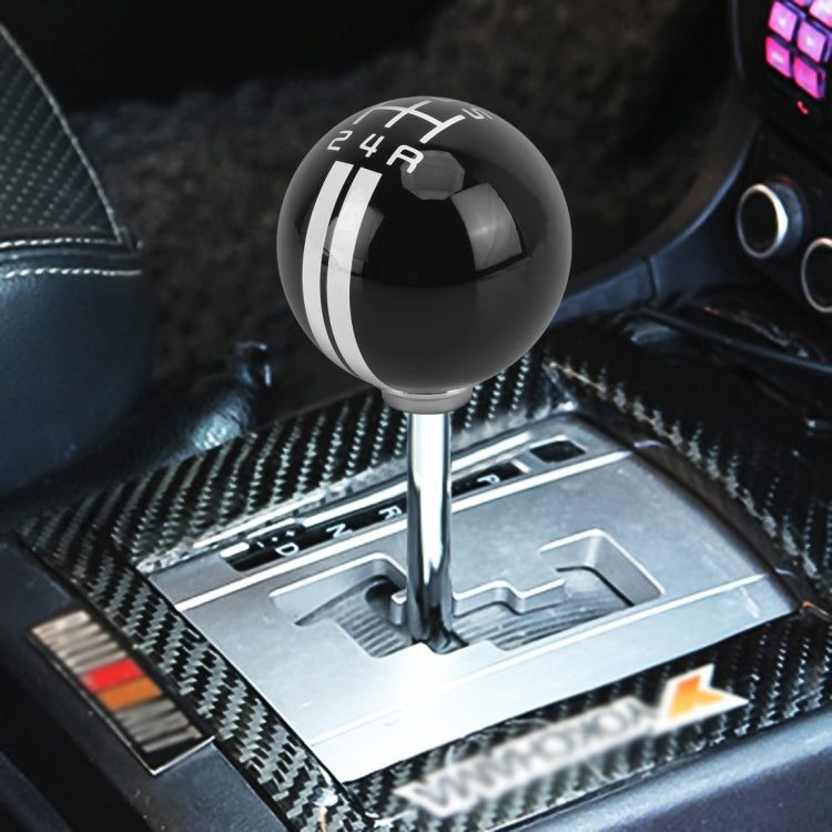 Universal Vehicle Ball Shape Modified Resin Shifter Manual 5-Speed Gear Shift Knob - HoMEdemic™ 