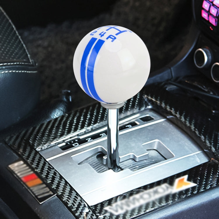 Universal Vehicle Ball Shape Modified Resin Shifter Manual 5-Speed Gear Shift Knob - HoMEdemic™ 