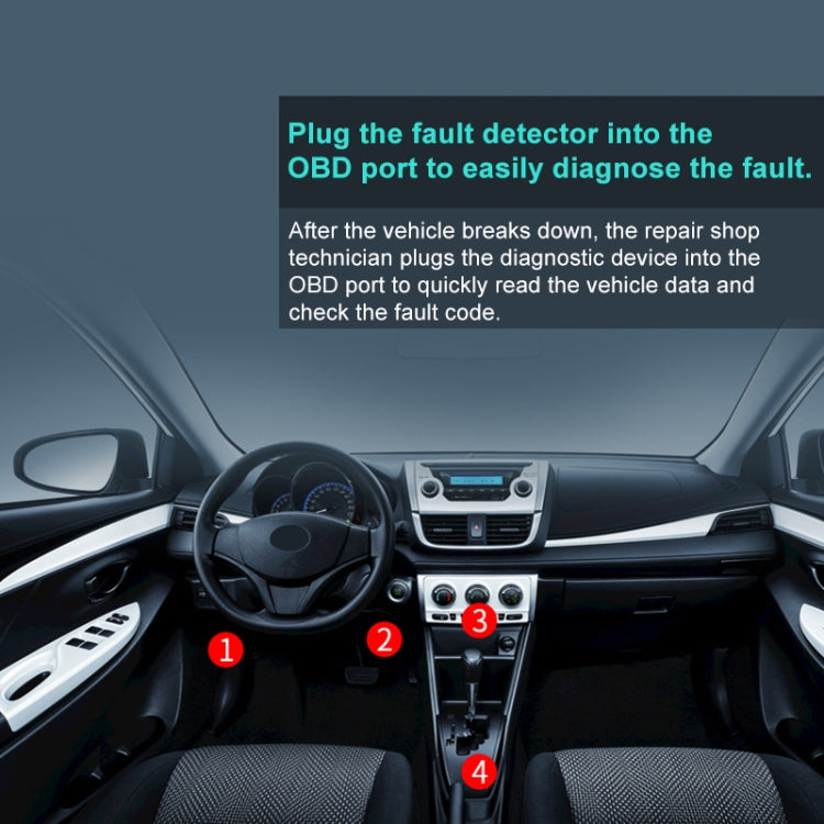 V011 Car Bluetooth Connection OBD Diagnostic Detection Tool - HoMEdemic™ 
