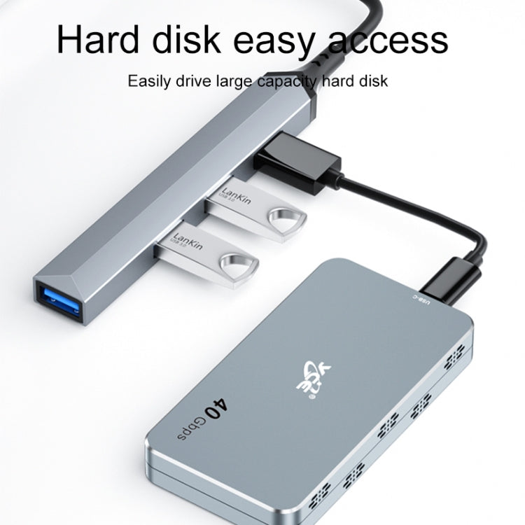 V252 4 in 1 USB-C / Type-C to USB Docking Station HUB Adapter - HoMEdemic™ 