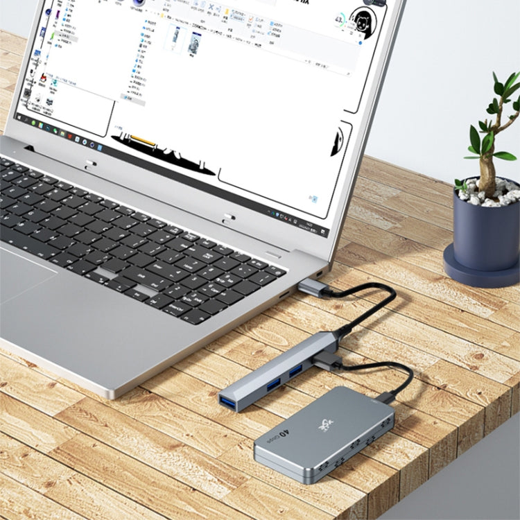 V252A 4 in 1 USB to USB Docking Station HUB Adapter - HoMEdemic™ 