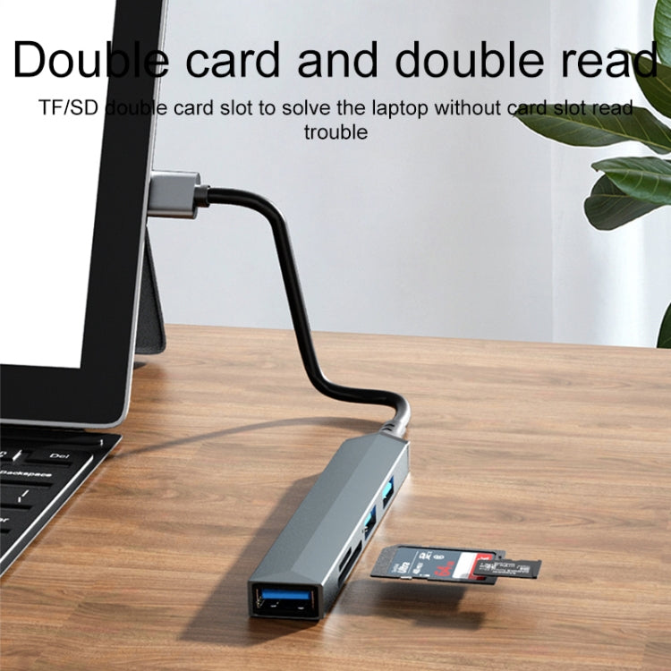V253A 5 in 1 USB to USB Multifunctional Docking Station HUB Adapter - HoMEdemic™ 