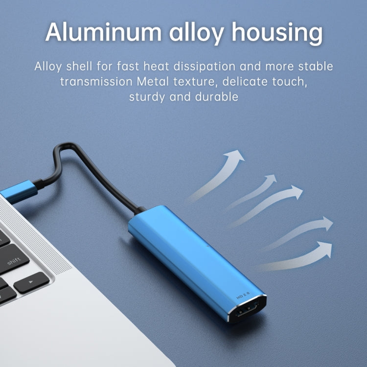 V264 3 in 1 USB-C / Type-C to USB3.0 + PD3.0 + HD2.0 3-Ports Multi Splitter Adapter OTG HUB - HoMEdemic™ 