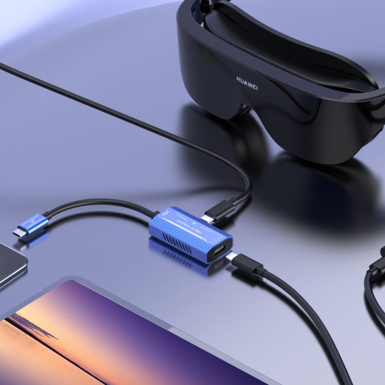 V278A 4K 60HZ USB-C/Type-C to Dual USB-C/Type-C Video Adapter Cable - HoMEdemic™ 