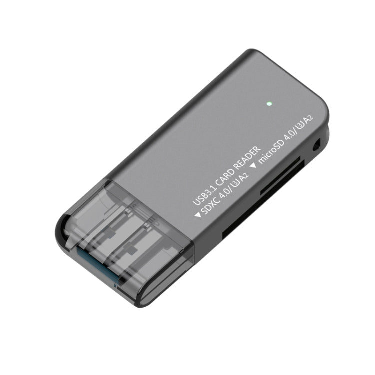 V30 / V60 / V90 USB3.1 Multifunction Card Reader Support SD / TF Card (Tarnish) - HoMEdemic™ 