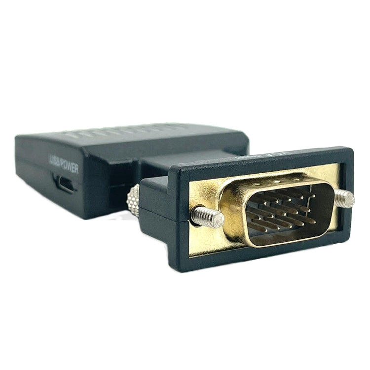 VGA to HDMI Projector HDMI Adapter With Audio Cable Computer HD Converter - HoMEdemic™ 