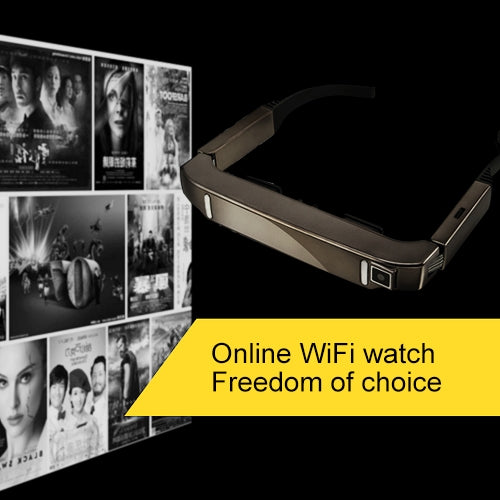 VISION-800 Android 4.4 1GB+2GB Super Smart Retina Glasses 3D VR Virtual Reality Headsets with 5.0MP Camera, Support WiFi, Bluetooth, TF Card, Video Recording - HoMEdemic™ 